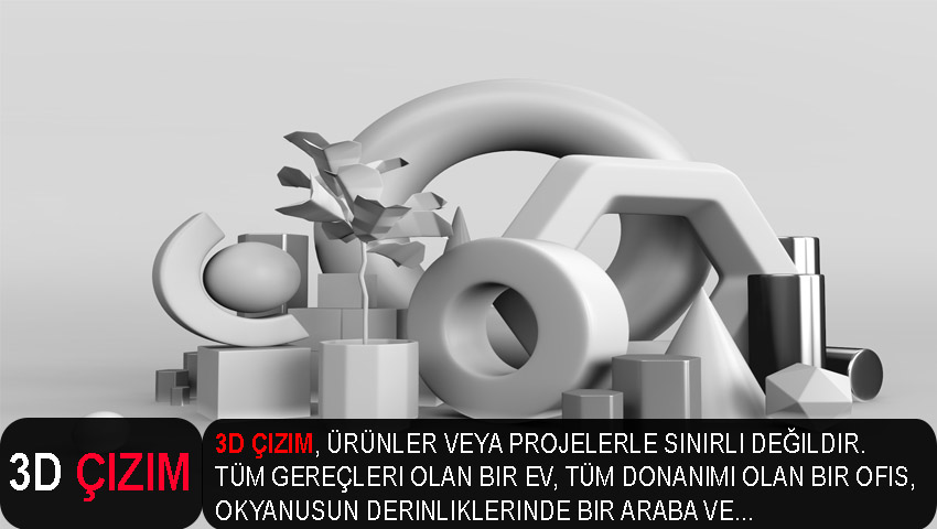 3d çizim programi