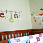 erkek bebek odası duvar dekorasyonu