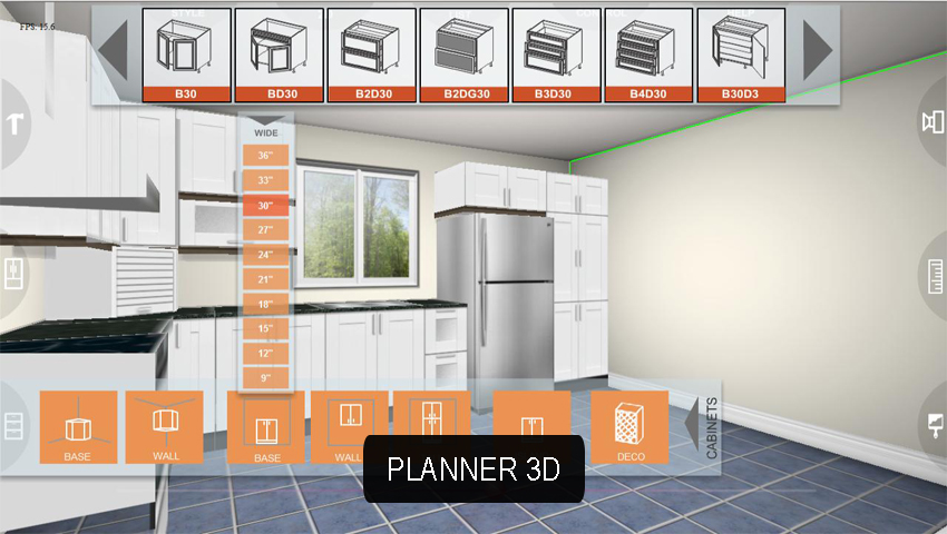 ‏Kitchen Planner 3D