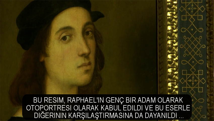 Bu resim, Raphael'in genç bir adam olarak otoportresi olarak kabul edildi ve bu eserle diğerinin karşılaştırmasına da dayanıldı.
