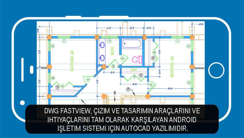 DWG FastView, çizim ve tasarımın araçlarını ve ihtiyaçlarını tam olarak karşılayan Android işletim sistemi için AutoCAD yazılımıdır.