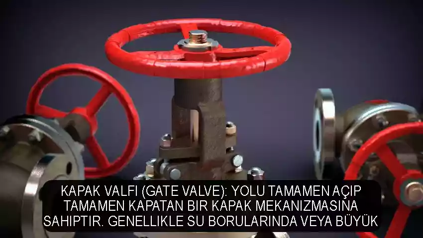 Kapak Valfi (Gate Valve)