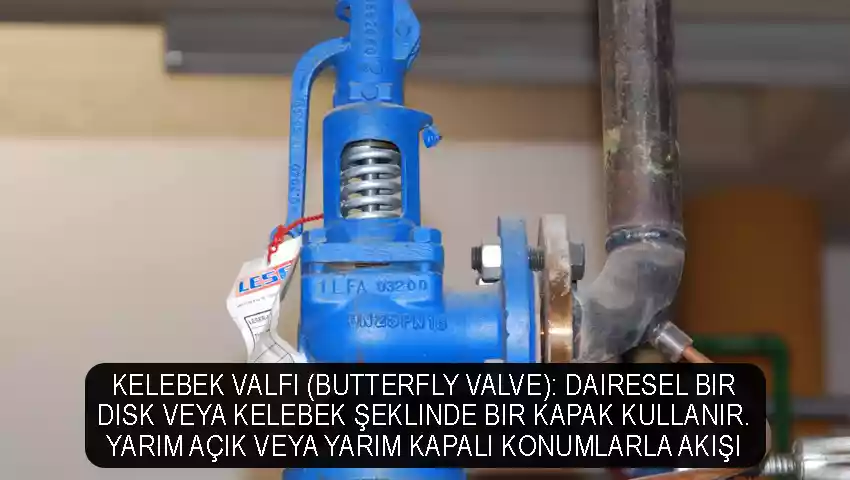 Kelebek Valfi (Butterfly Valve)