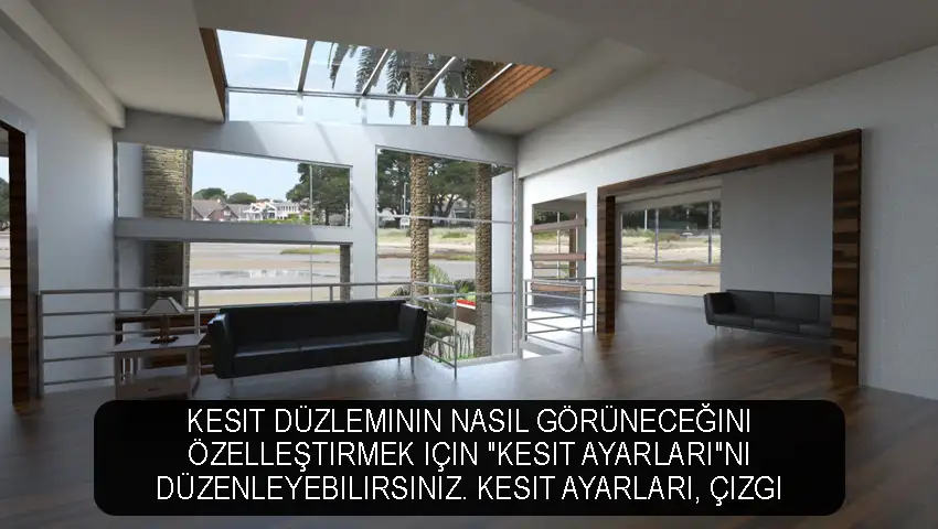 Kesit düzleminin nasıl