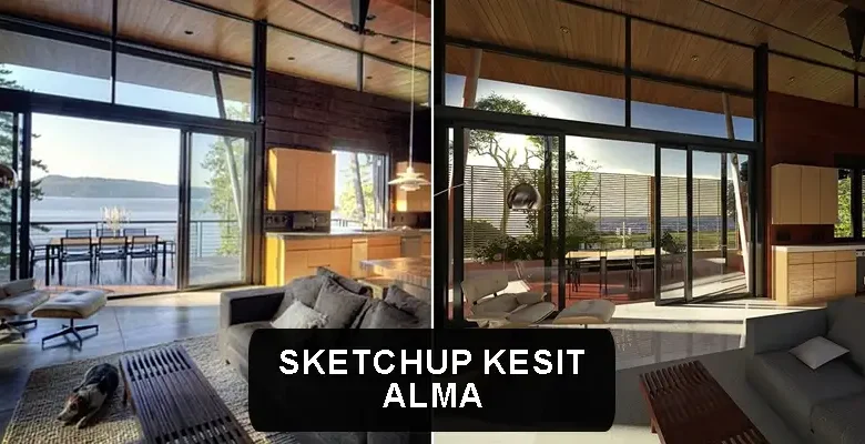 SketchUp Kesit Alma