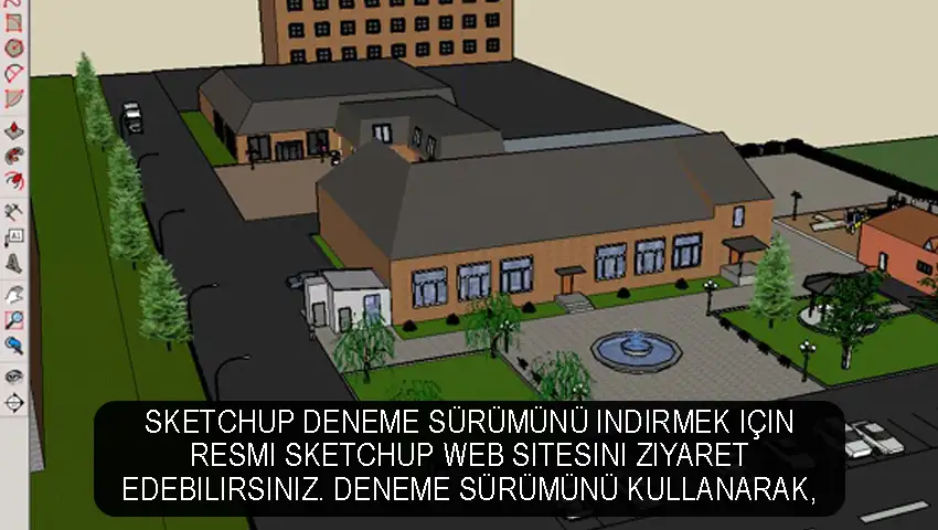 SketchUp deneme sürümünü